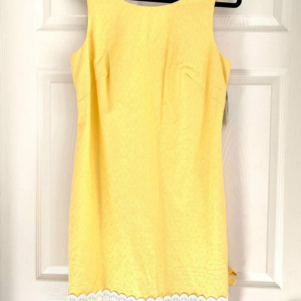 Lilly Pulitzer Fitch Shift NWT lemon sorbet sz 10